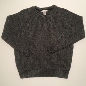 Geoffrey Beene Crew Neck Sweater Grey Black